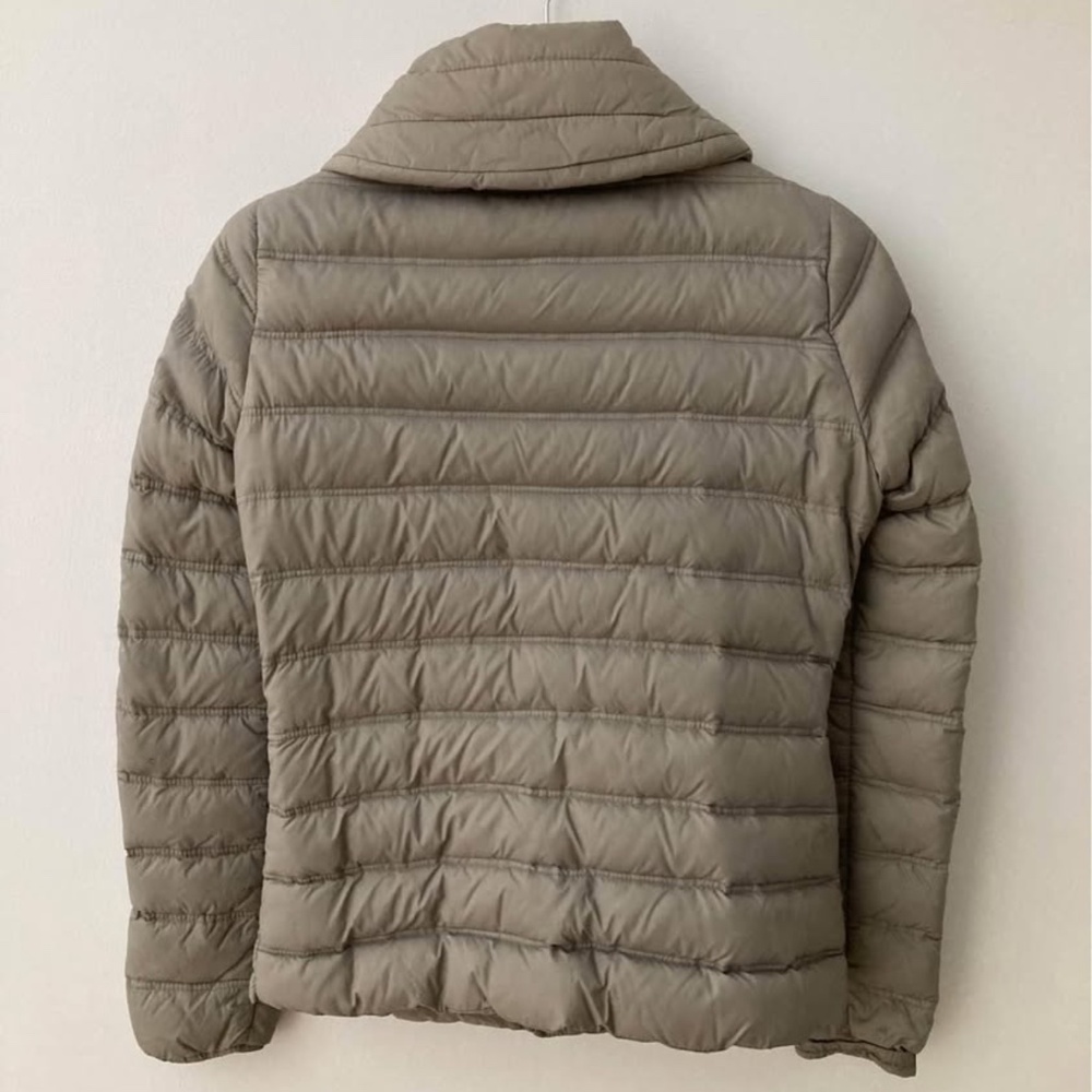 Mango lightweight down filled jacket - Taupe- size S - Picture 3 of 6